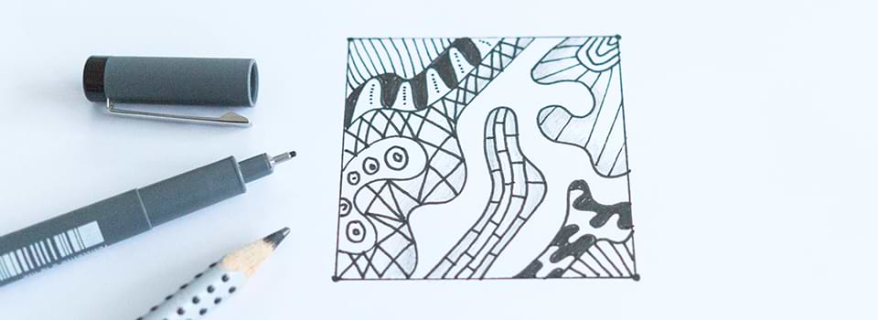 Zentangle Beispiel